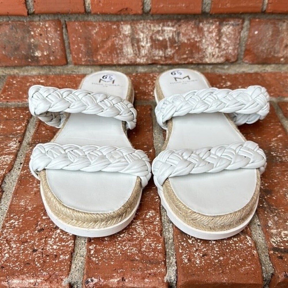 Marc Fisher Jaimee Flat Espadrille Slip On Sandal… - image 2